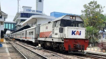 KAI Sumut Catat Lonjakan Penumpang Kereta Api Selama Libur Panjang