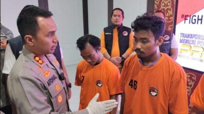 Polisi Tangkap Kurir Narkoba di Asahan, 10 Kg Sabu Tujuan Medan Disita
