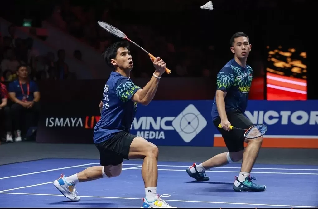 Link Live Streaming Final Indonesia Open 2025: Sabar/Reza Siap Lawan Kim/Seo