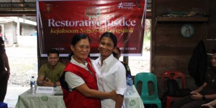 perkara yang diselesaikan dengan humanis.(istimewa)