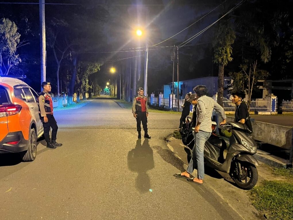 Kepolisian melakukan patroli.(istimewa)
