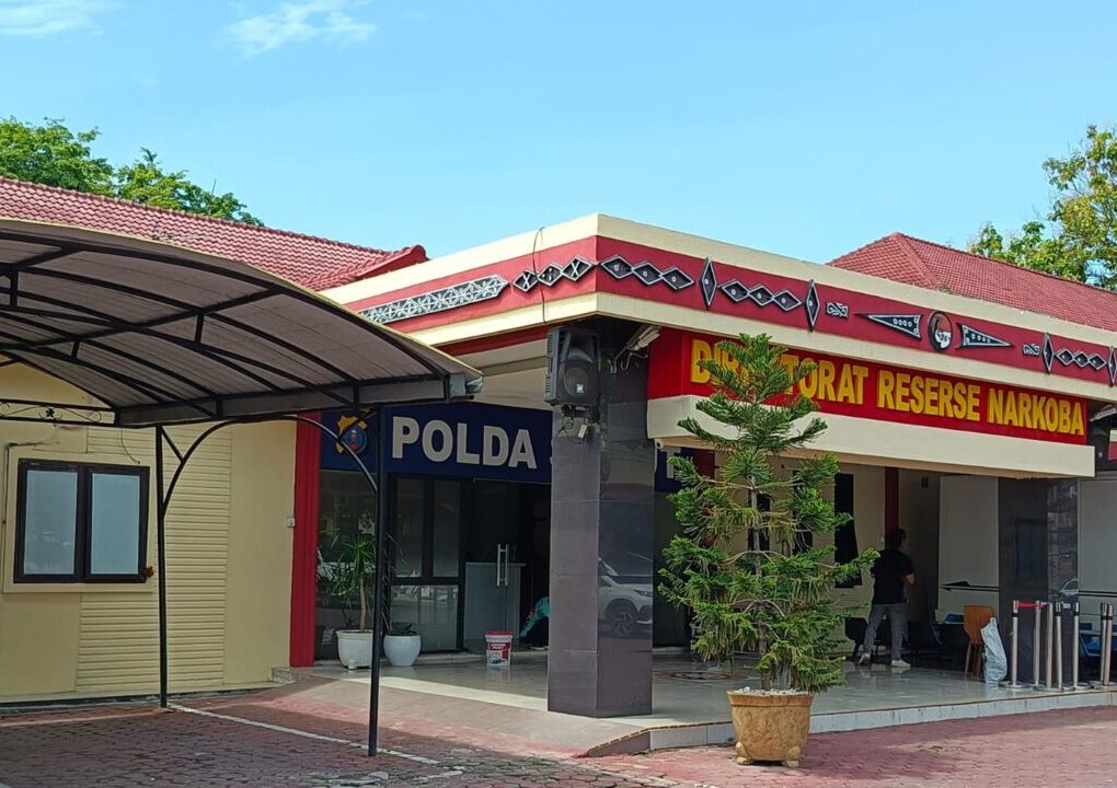 Kantor Direktorat Reserse Narkoba Polda Sumut.(istimewa)