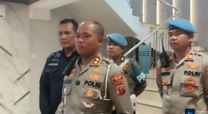 Kasatlantas Polrestabes Medan memberitahu keterangan.(istimewa)