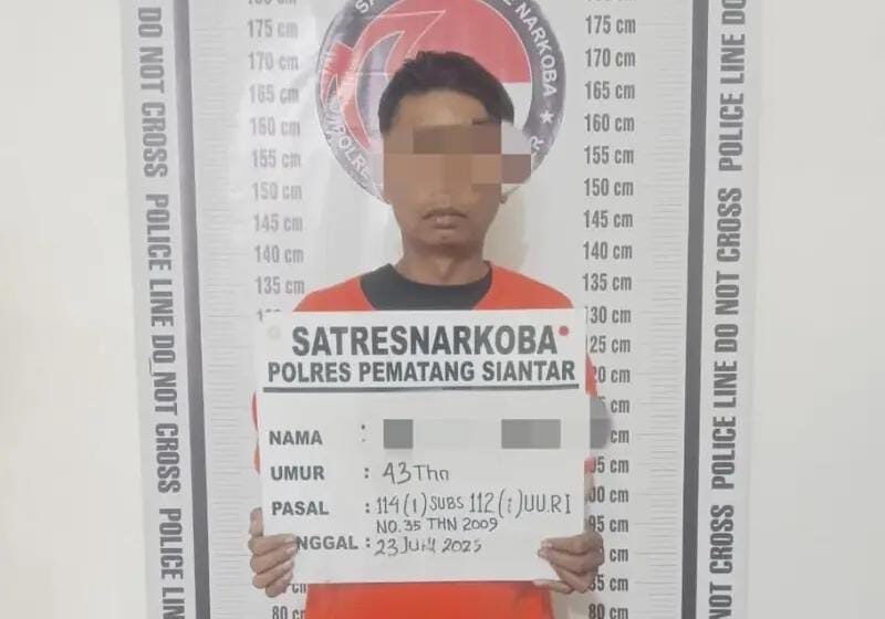 Pelaku yang dialami petugas kepolisian.(istimewa)