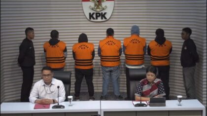 KPK Tetapkan 5 Tersangka Terkait OTT, Salah Satunya Kadis PUPR Sumut