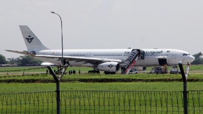 Kronologi Pesawat Saudia Airlines Mendarat Darurat di Bandara Kualanamu 