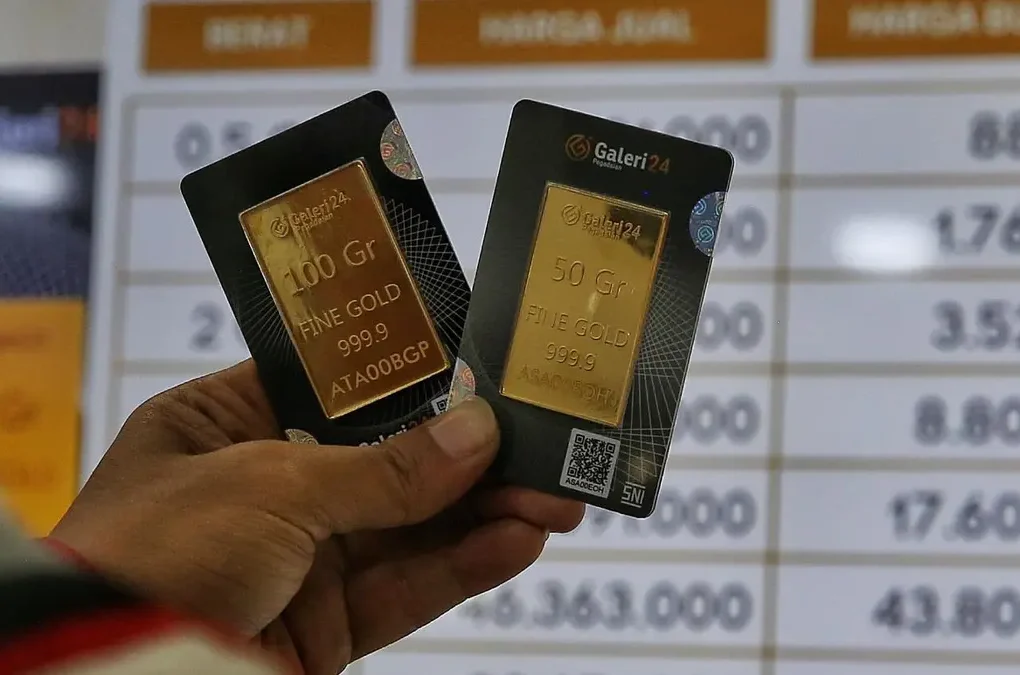 Harga Emas Pegadaian 25 Juni 2025: Antam dan Galeri24 Turun, UBS Stabil