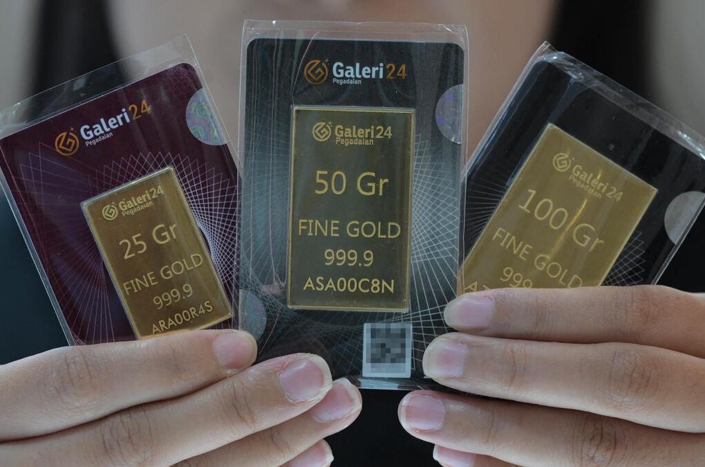 Harga Emas Pegadaian Hari Ini 24 Juni 2025: Antam Stabil, UBS Turun Tipis