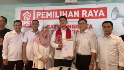 Kaesang Resmi Daftar Caketum PSI, Targetkan PSI Lolos ke Senayan 2029