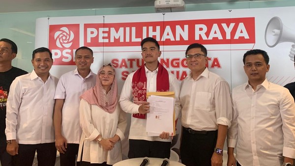 Kaesang Resmi Daftar Caketum PSI, Targetkan PSI Lolos ke Senayan 2029
