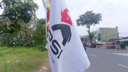 Bendera PSI Bergambar Gajah Terpasang di Solo, Jubir PSI Buka Suara