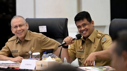 Gubernur Bobby Nasution Pastikan Proyek Jalan Desa Sipiongot Tetap Dilanjut