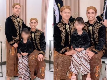 Viral Foto Prawedding Pasangan Sejenis Pakai Baju Adat Jawa