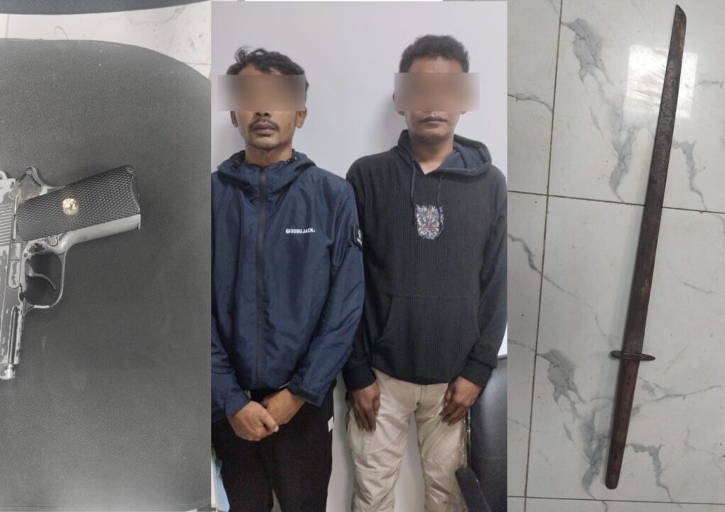 Dua Pria di Bogor Ditangkap karena Bawa Airsoft Gun dan Parang Saat Ribut dengan Warga