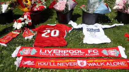 Diogo Jota meninggal dunia, Fans Liverpool: You’ll Never Walk Alone