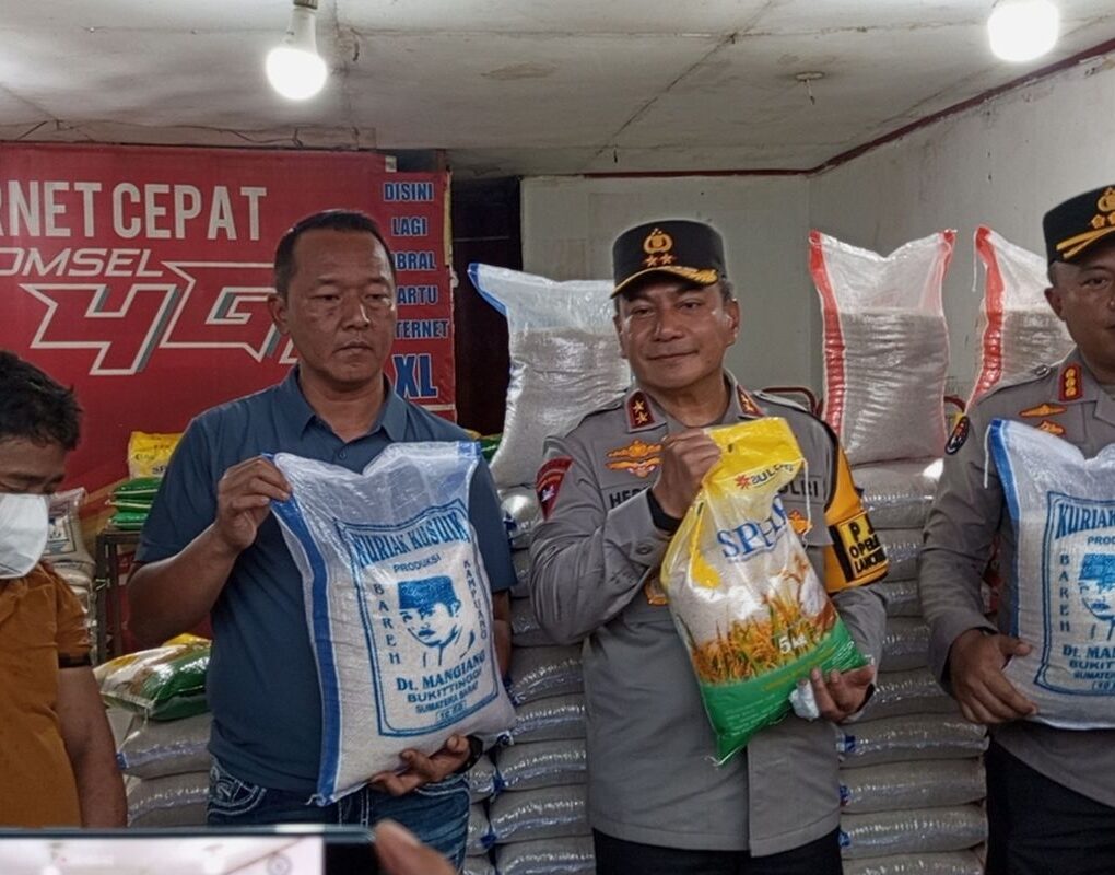 Penipuan Beras Oplosan di Pekanbaru, 9 Ton Beras Reject Dijual Sebagai Beras Premium