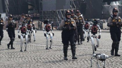 Robot Anjing Polri Seharga Rp 3 Miliar Tuai Sorotan
