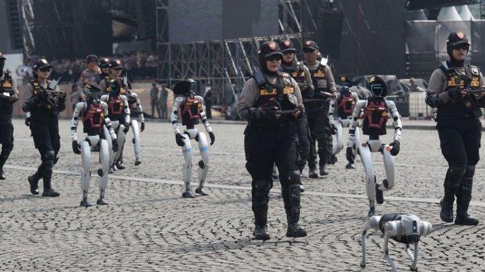Robot Anjing Polri Seharga Rp 3 Miliar Tuai Sorotan