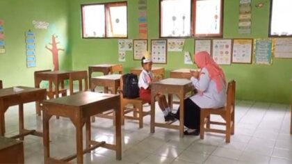 Kekurangan Siswa, SDN di Trenggalek Hanya Miliki 1 Murid Baru
