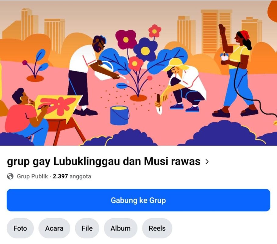 Viral Grup Gay Lubuklinggau di Facebook, Diduga Jadi Forum Ajakan Seksual 