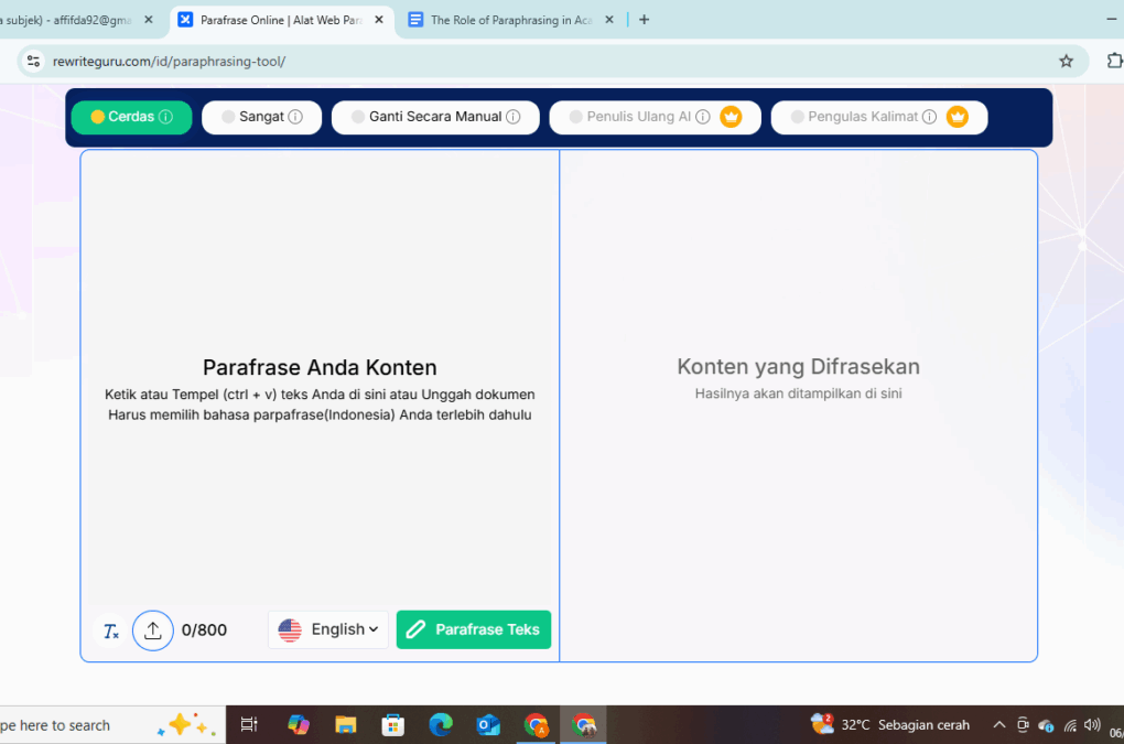 Peran Parafrase dalam Penelitian dan Penulisan Akademis